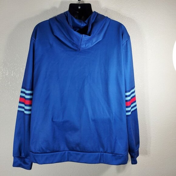 Martini Racing Blue Hoodie Jacket 2XL Blue Full Zip Jacket - Picture 6 of 6